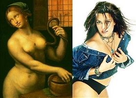 Giampietrino, 'Cleopatra' (16th century) and Tulin Reid (Brand)