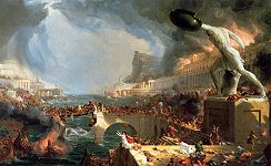Thomas Cole, 'The Course of Empire: Destruction'