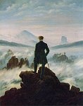 Caspar David Friedrich, 'Wanderer over the Sea of Fog'