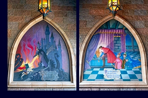 Murals of Disney's''Sleeping Beauty''