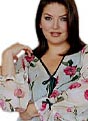 Modelling for ''Plus Lingere''--Canadian full-figured intimate apparel catalogue