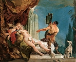 Sleeping Venus with a Satyr