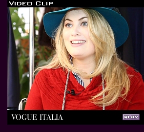 ''Vogue Italia'' (Italian Vogue) video, July 2011; click to play