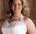 Modelling for Moonlight Bridal, Spring 2004